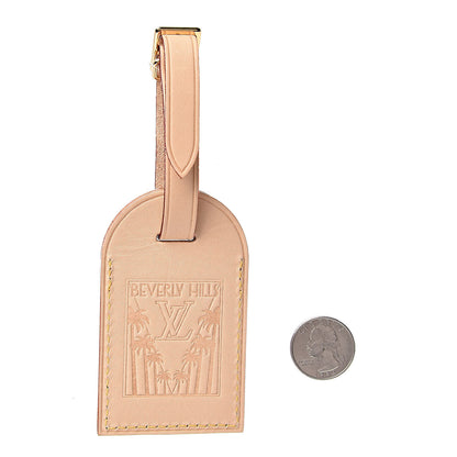 Louis Vuitton Vachetta Beverly Hills Luggage Tag 2 of 6