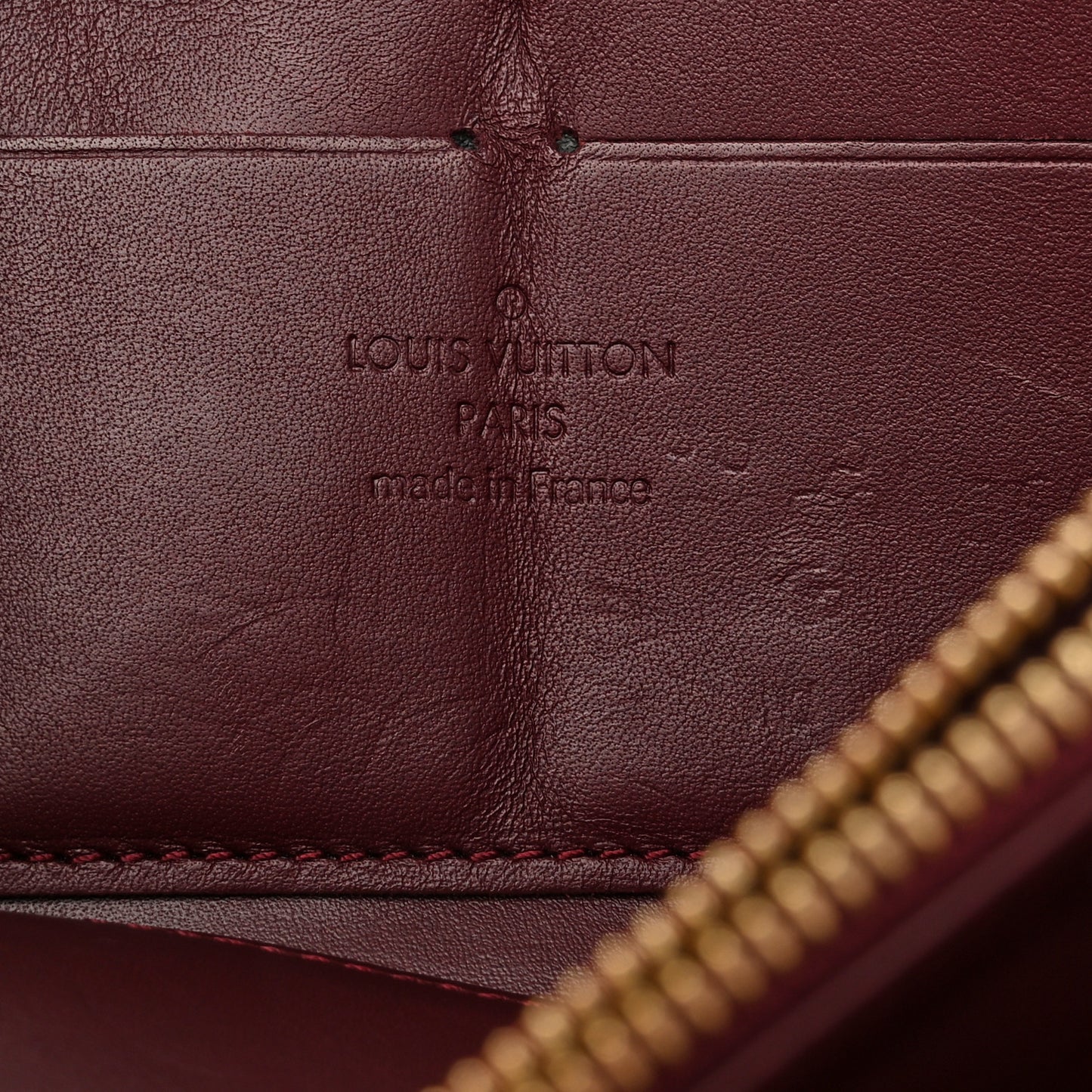 Vernis Zippy Wallet Rouge Fauviste