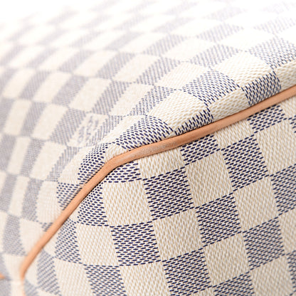 Louis Vuitton Damier Azur Delightful MM Rose Ballerine 9 of 16