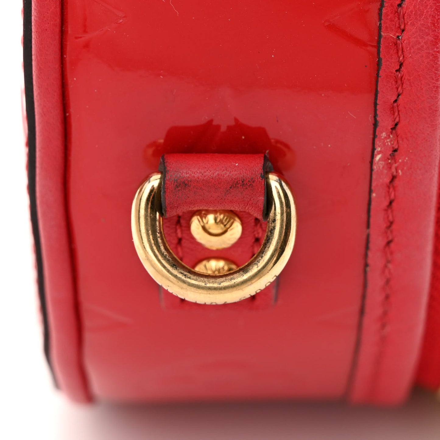 Vernis Mini Boite Chapeau Souple Red