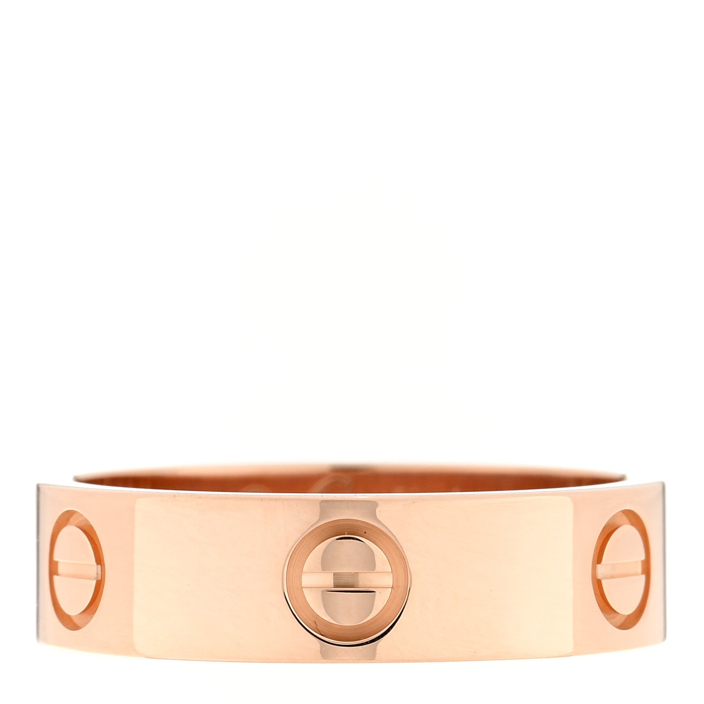 18K Pink Gold 5.5mm LOVE Ring 58 8.25