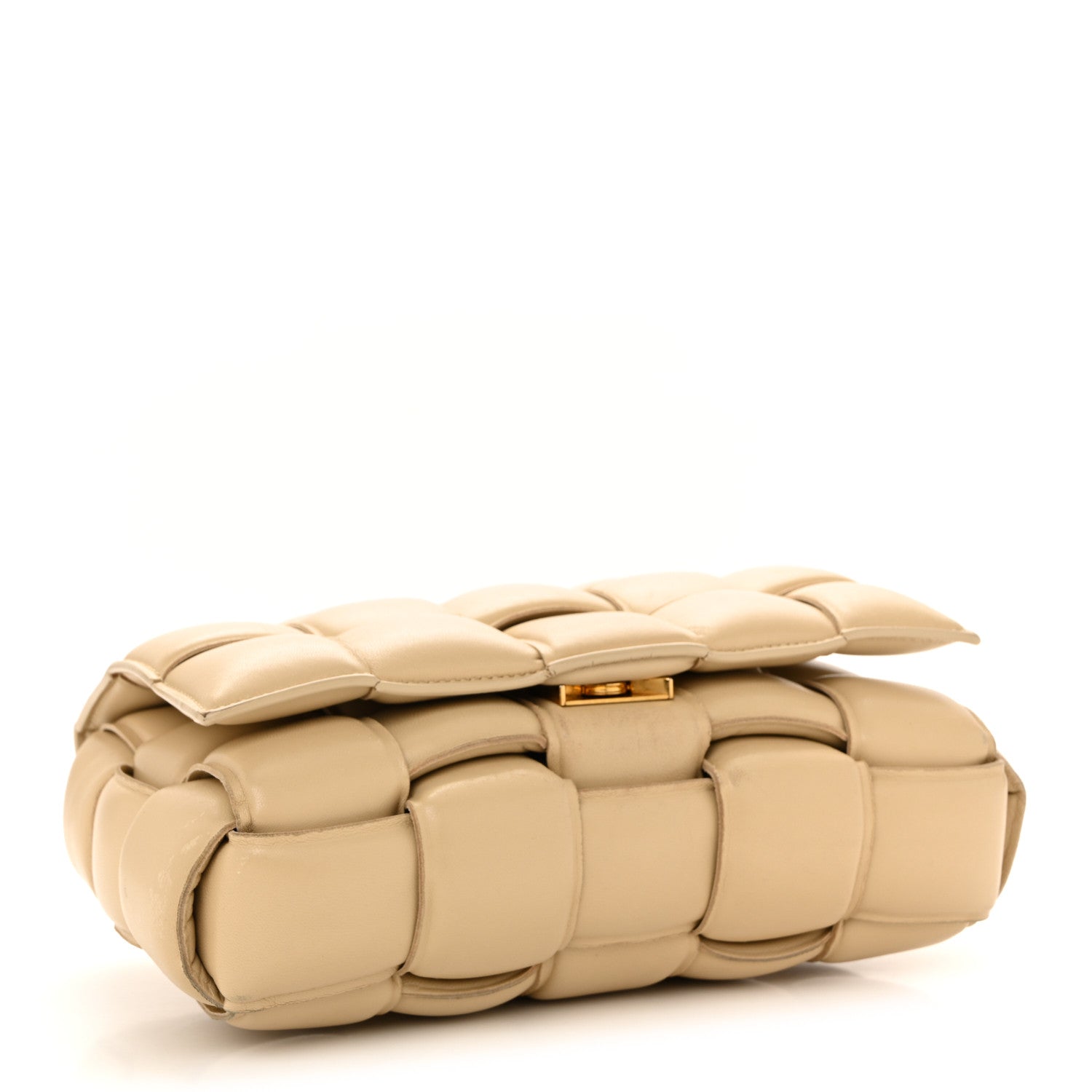Bottega Veneta Nappa Maxi Intreccio Padded Cassette Crossbody Bag Porridge 4 of 14