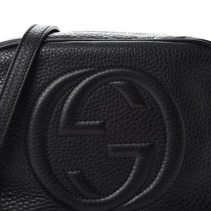 Gucci Pebbled Calfskin Small Soho Disco Bag Black 10 of 10
