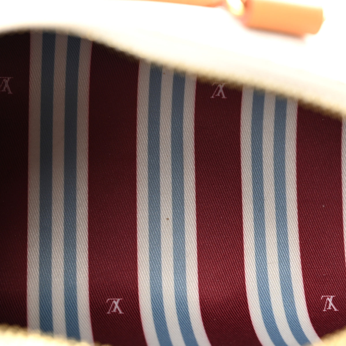 Louis Vuitton Monogram Heritage Keepall Bandouliere 25 Off White 5 of 12