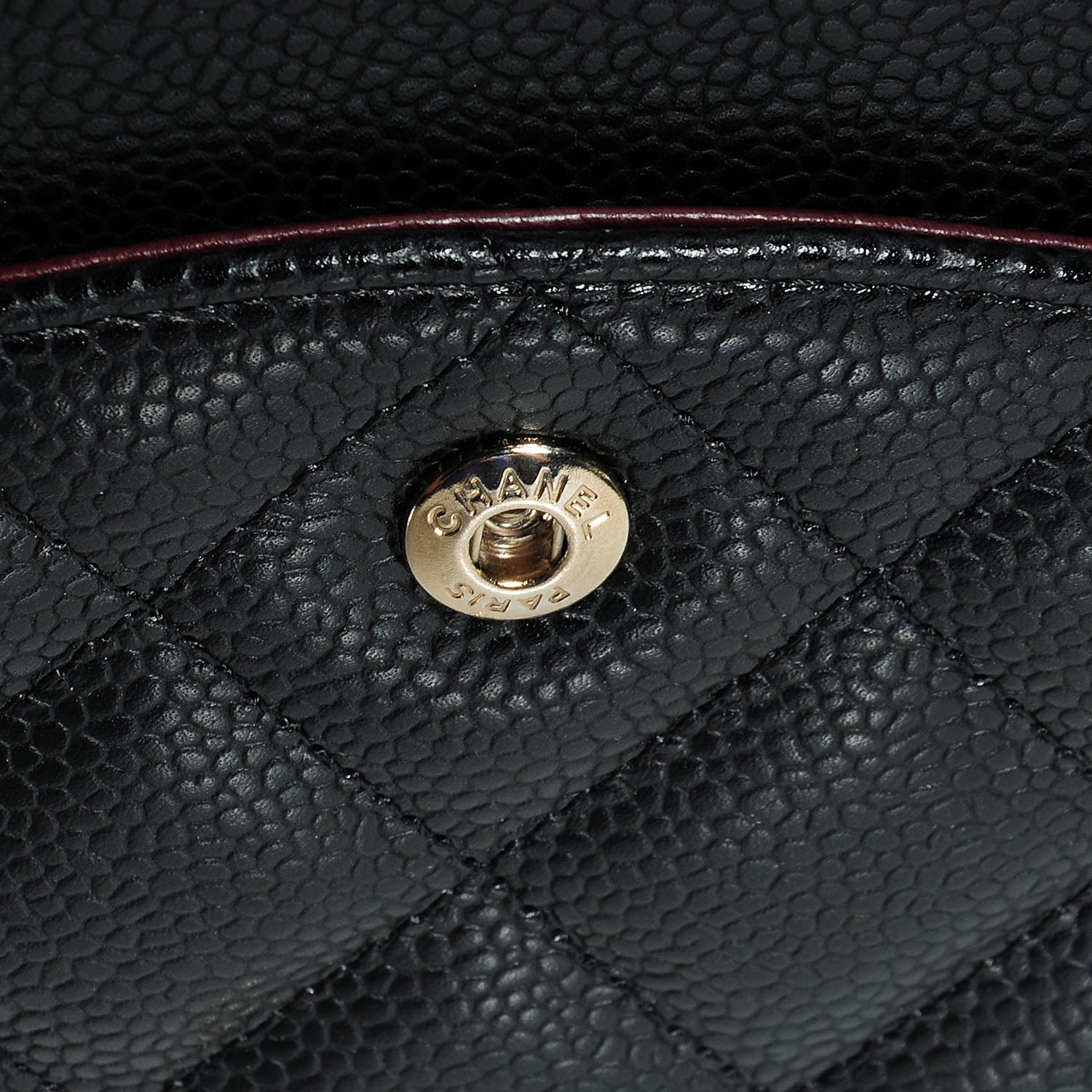 Chanel Caviar Quilted Maxi Double Flap Black 9 of 10