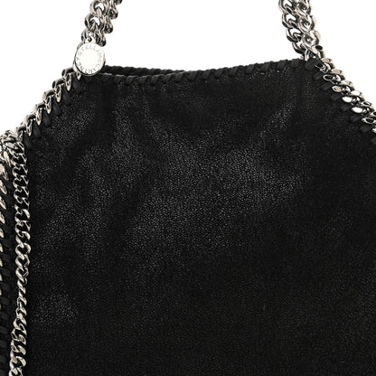 Stella McCartney Shaggy Deer Mini Falabella Tote Black 7 of 9