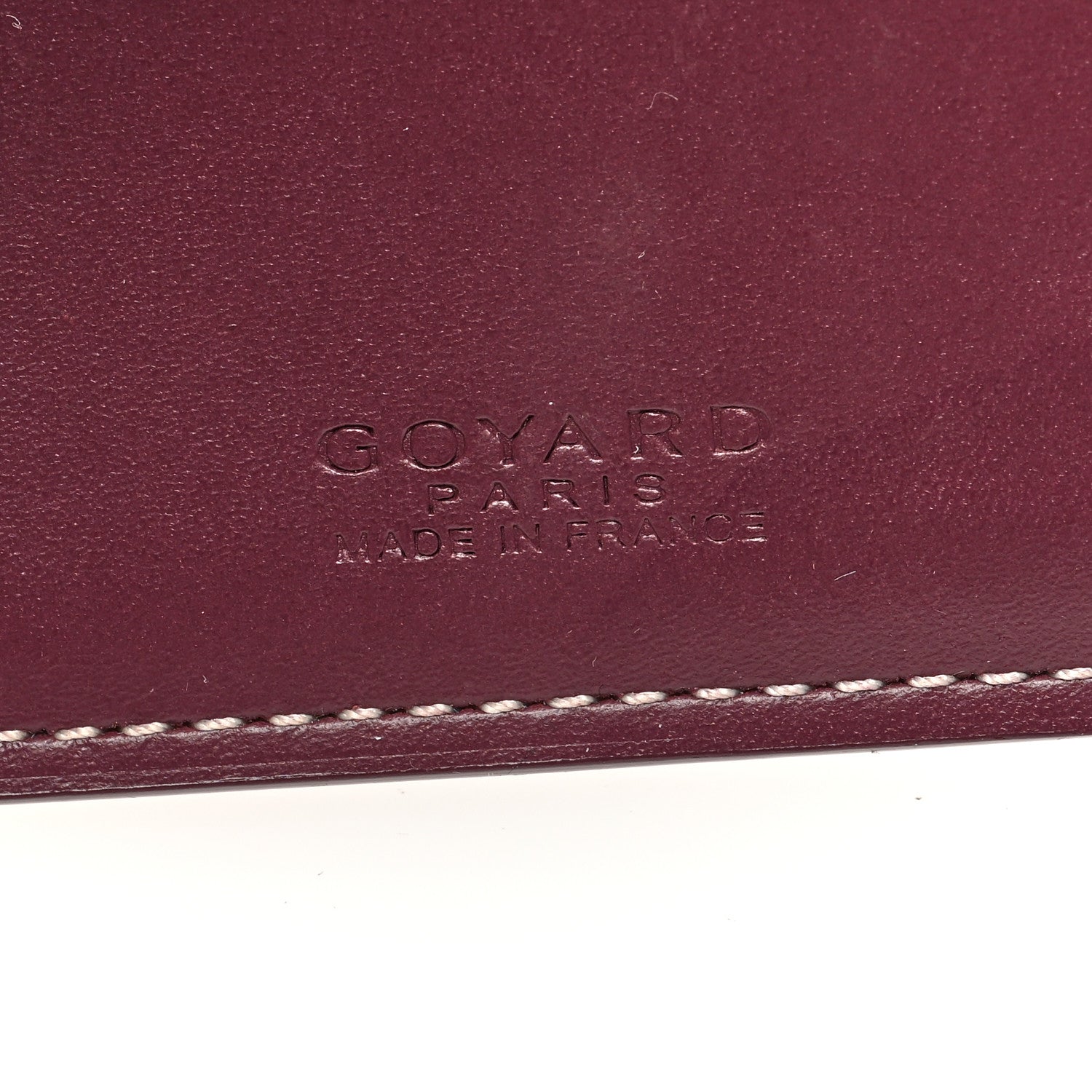 Goyard Goyardine Bi-Fold Victoire PM Wallet Bordeaux 6 of 6