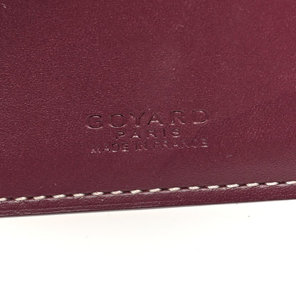 Goyard Goyardine Bi-Fold Victoire PM Wallet Bordeaux 6 of 6
