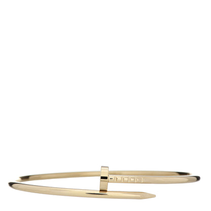 Cartier 18K Yellow Gold Small Juste Un Clou Bracelet 17 1 of 5