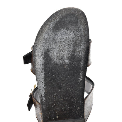 Louis Vuitton Monogram Bom Dia Mule Sandals 37 Black 12 of 12