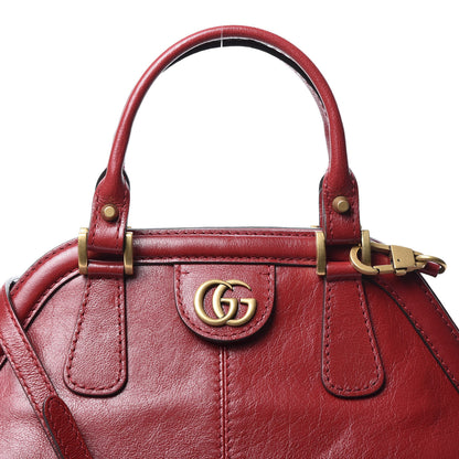Gucci Piuma Lux Energy Medium Re(Belle) Top Handle Bag Romantic Cerise 9 of 9