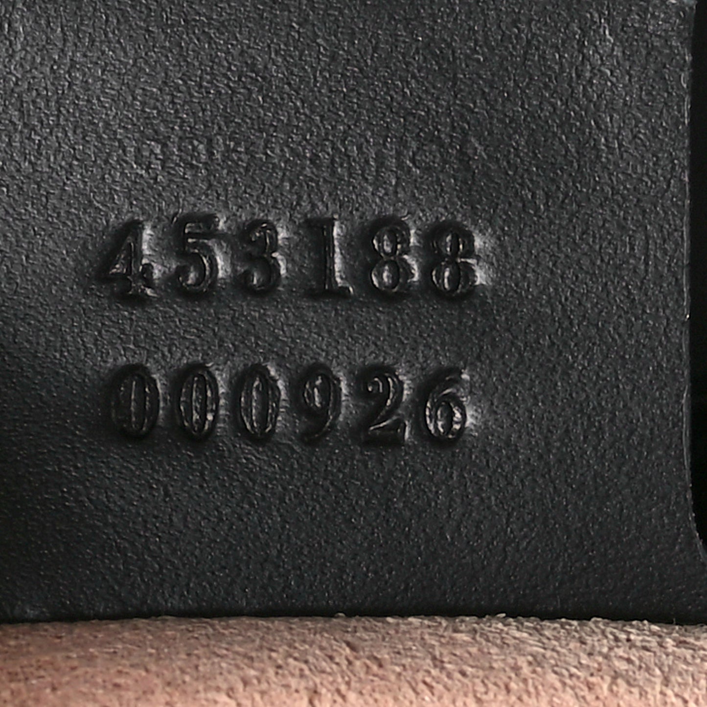 Guccissima Signature Small Padlock Top Handle Bag Black