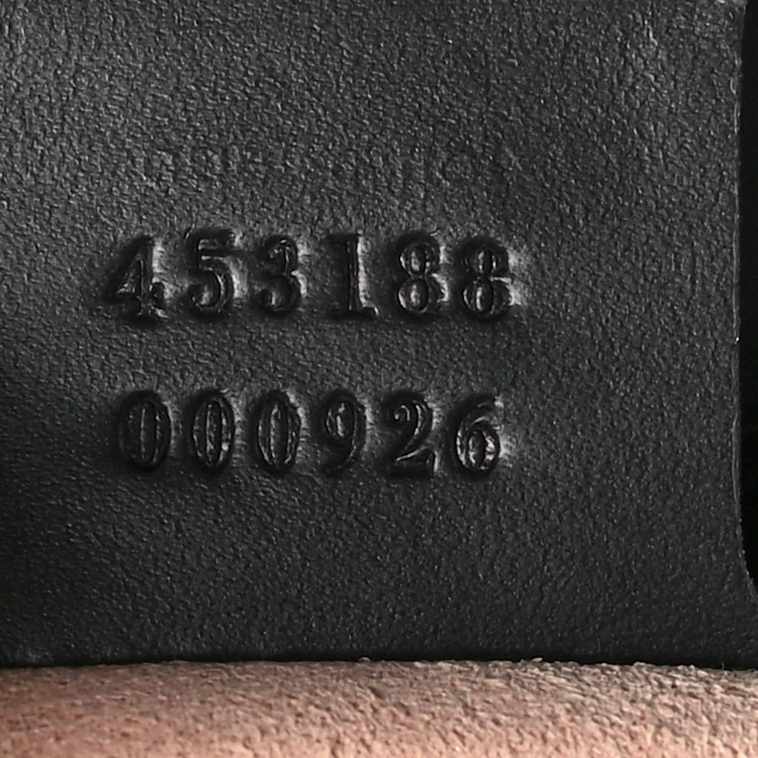 Gucci Guccissima Signature Small Padlock Top Handle Bag Black 7 of 11