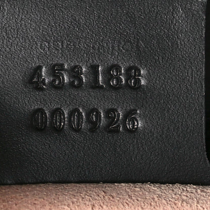 Gucci Guccissima Signature Small Padlock Top Handle Bag Black 7 of 11