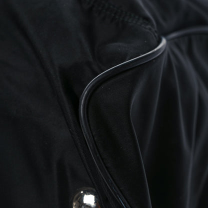 Prada Tessuto Nylon Saffiano Viaggio Duffle Black 10 of 10