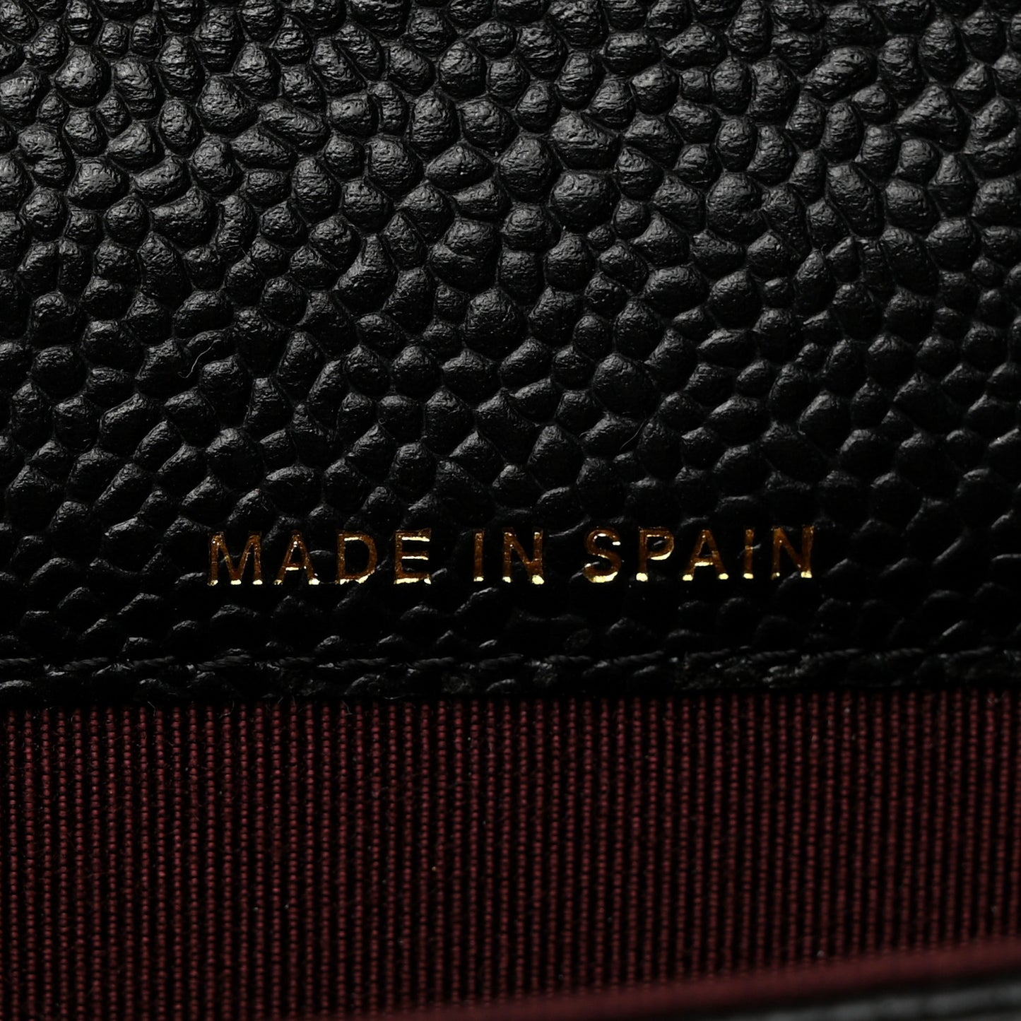 Caviar Quilted Flap Card Holder Black