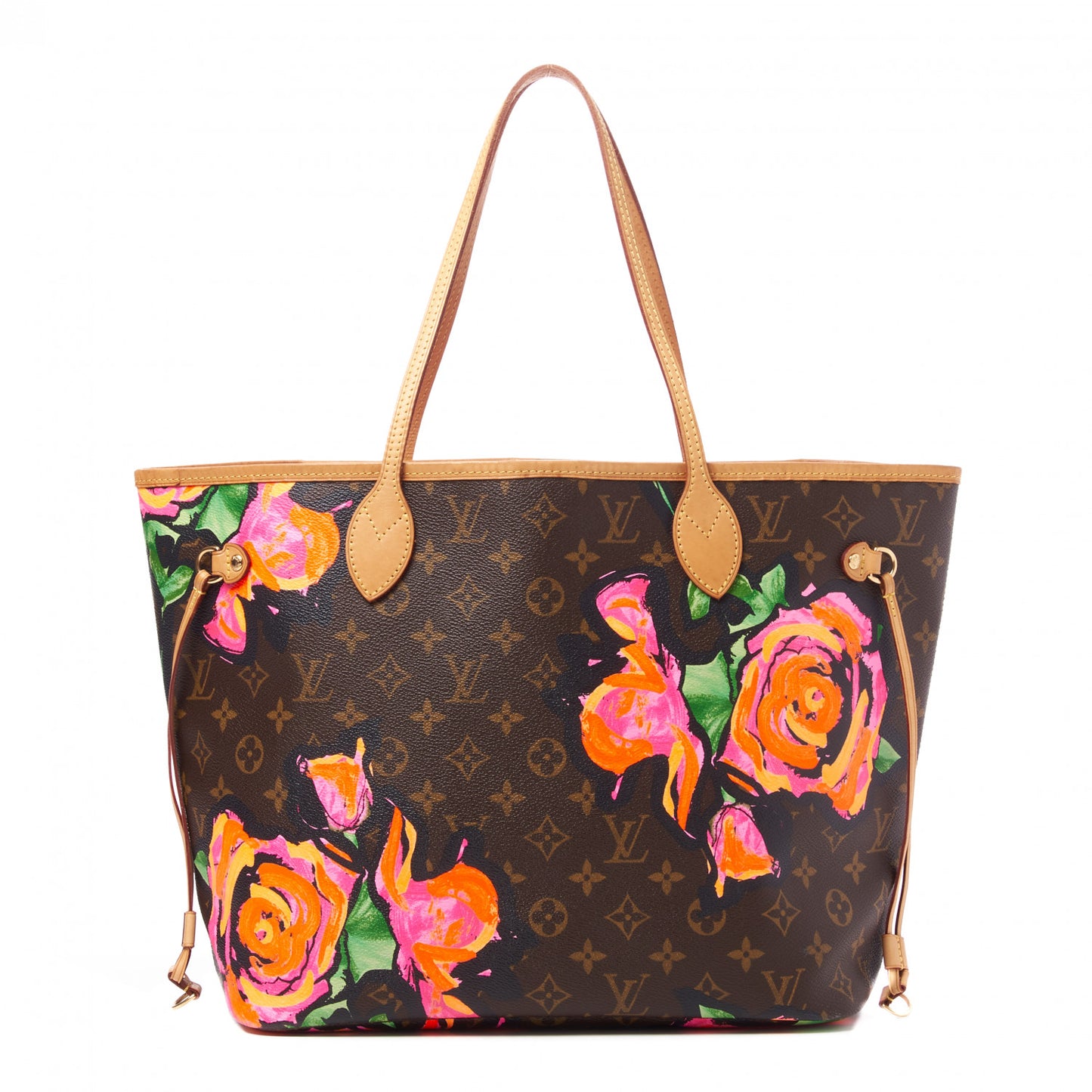 Monogram Roses Neverfull MM