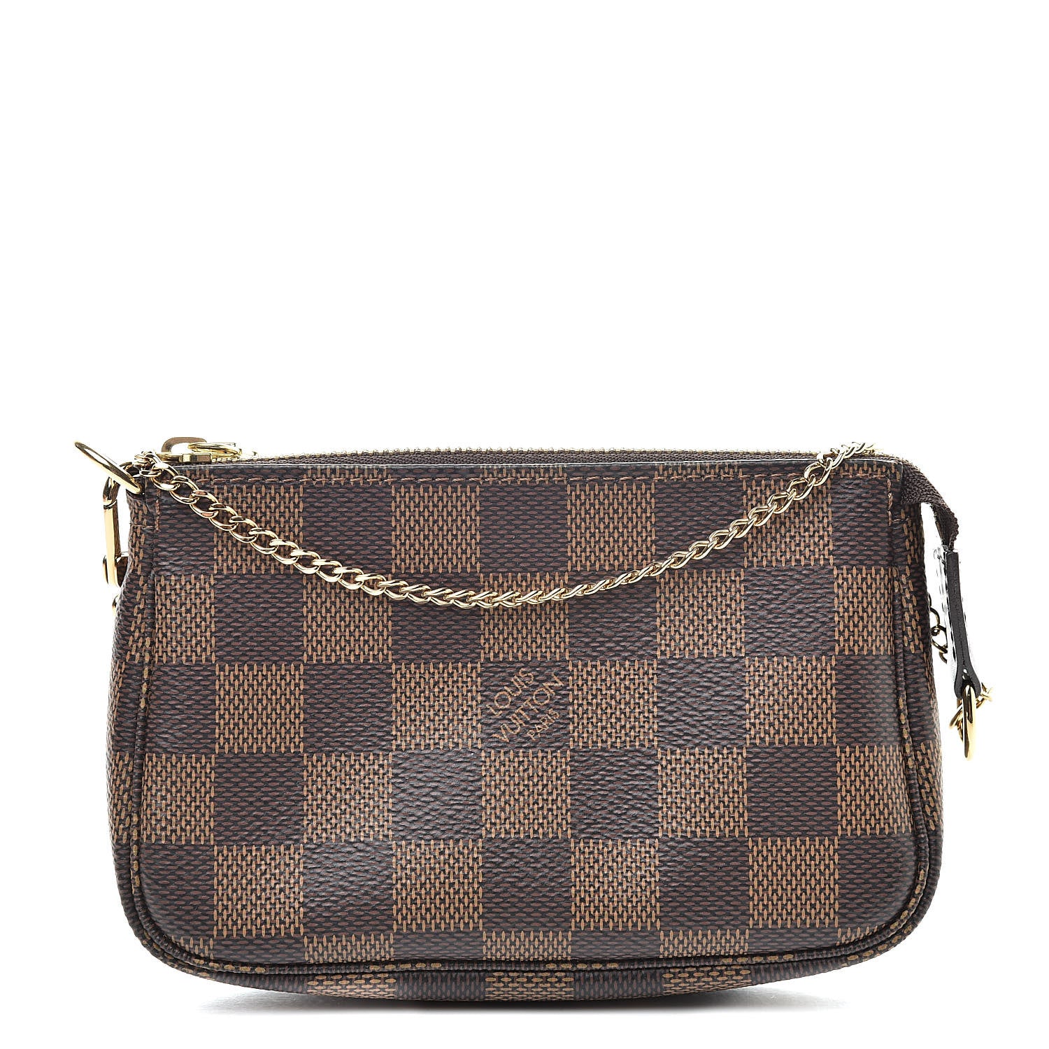 Louis Vuitton Damier Ebene Mini Pochette Accessories 1 of 8