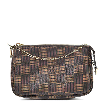 Louis Vuitton Damier Ebene Mini Pochette Accessories 1 of 8