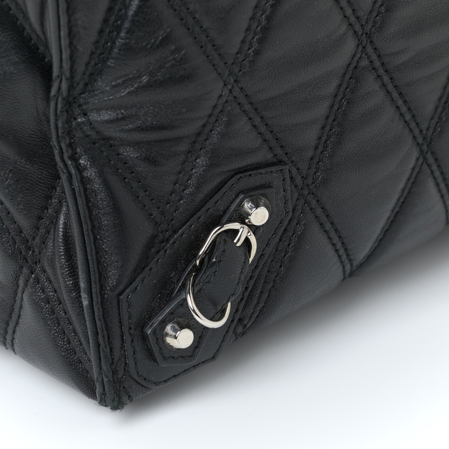 Balenciaga Veau Quilted Papier A4 Tote Black 10 of 11