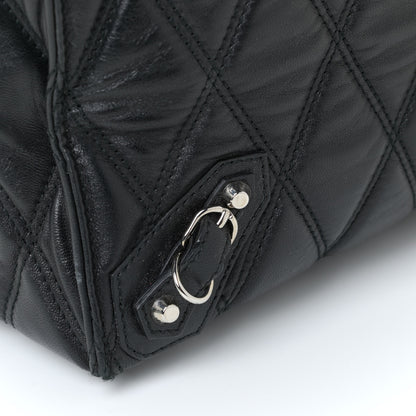 Balenciaga Veau Quilted Papier A4 Tote Black 10 of 11