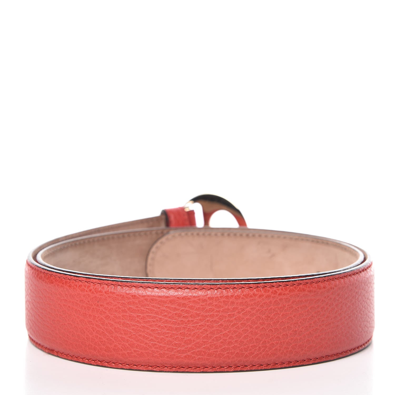 Gucci Calfskin 1973 Belt 90 36 Red 3 of 7