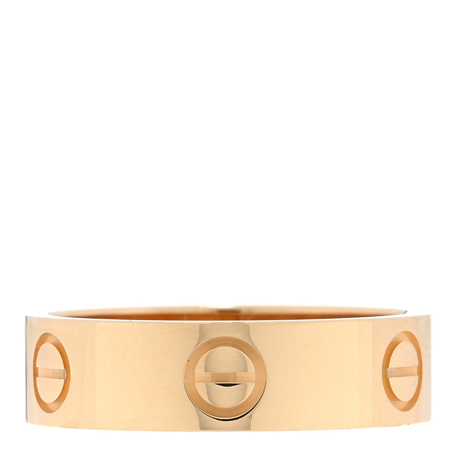 Cartier 18K Yellow Gold 5.5mm LOVE Ring 56 7.75 3 of 5