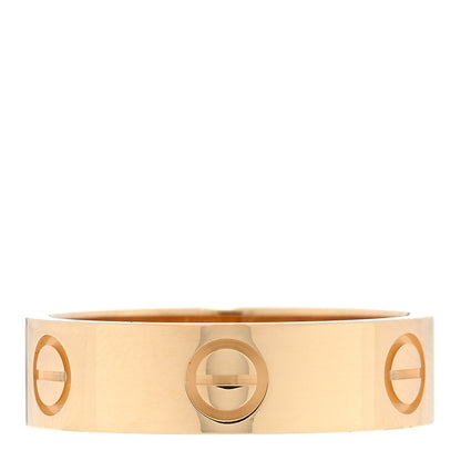 Cartier 18K Yellow Gold 5.5mm LOVE Ring 56 7.75 3 of 5