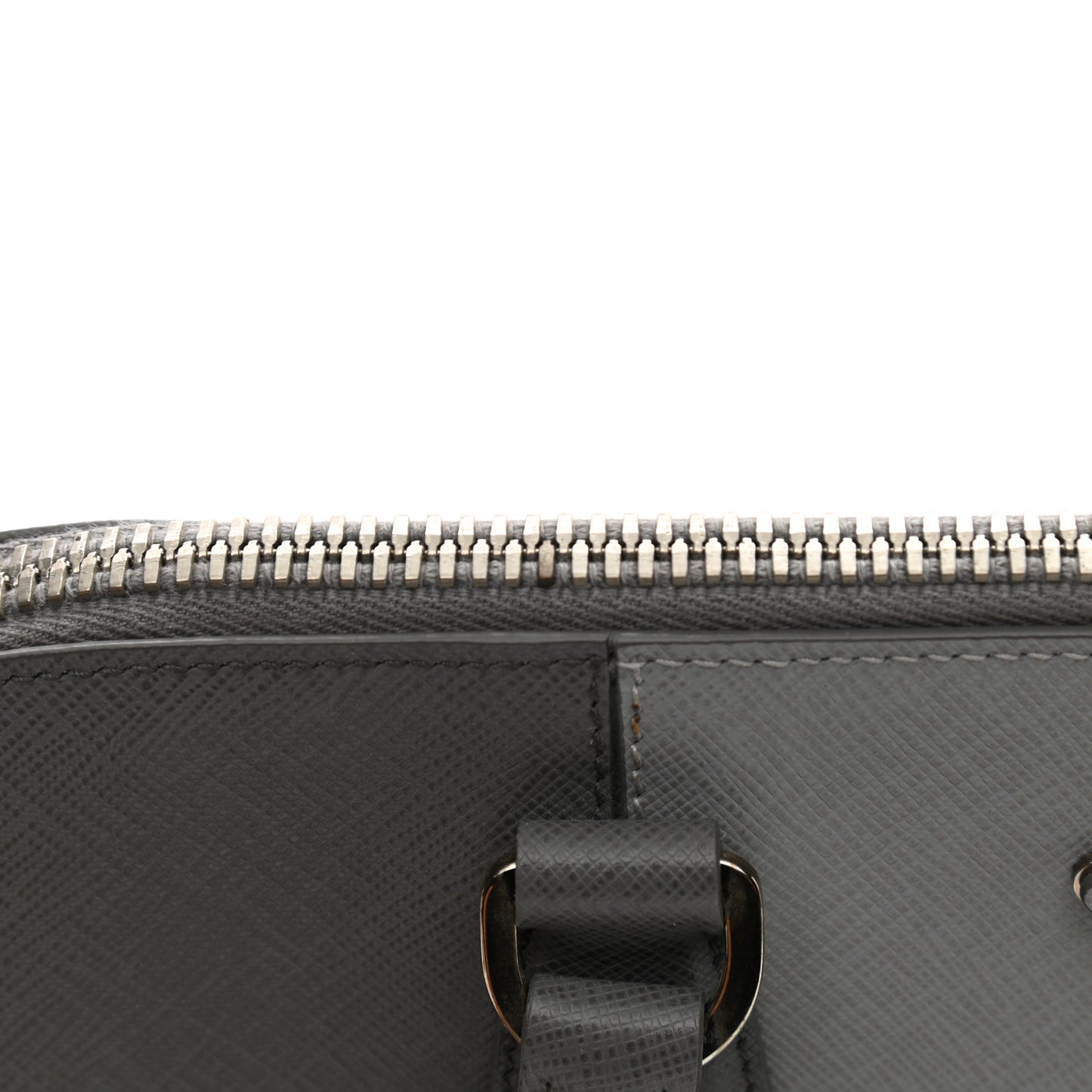 Saffiano Lux Bi-Color Promenade Tote Marmo Argilla
