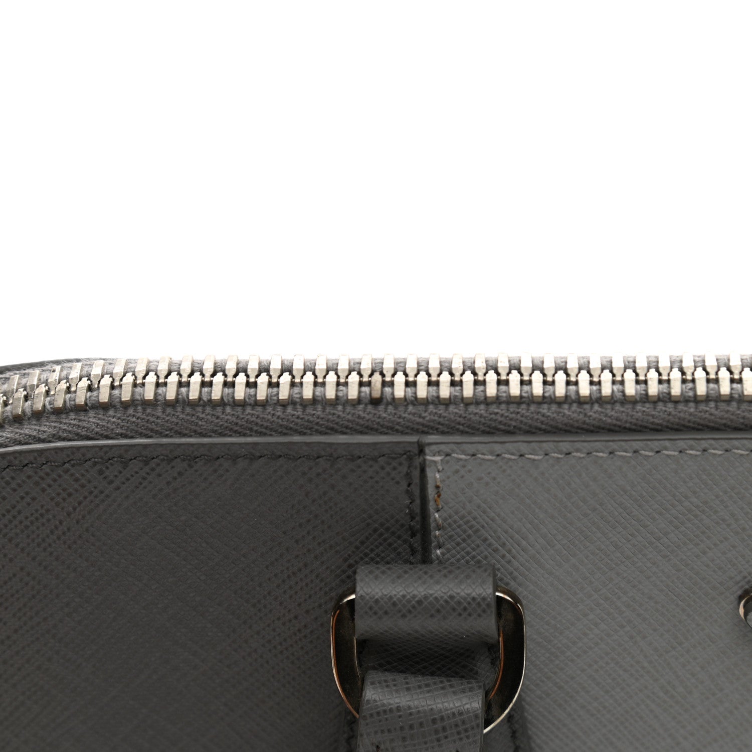 Prada Saffiano Lux Bi-Color Promenade Tote Marmo Argilla 11 of 12