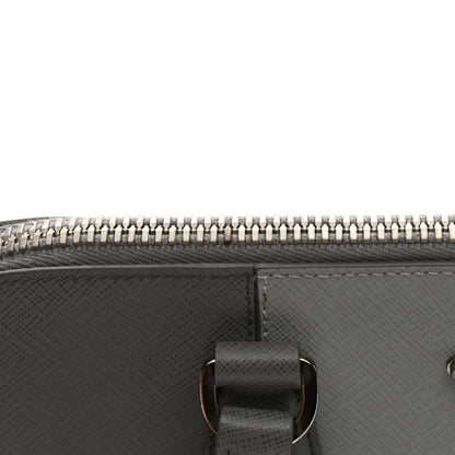 Prada Saffiano Lux Bi-Color Promenade Tote Marmo Argilla 11 of 12