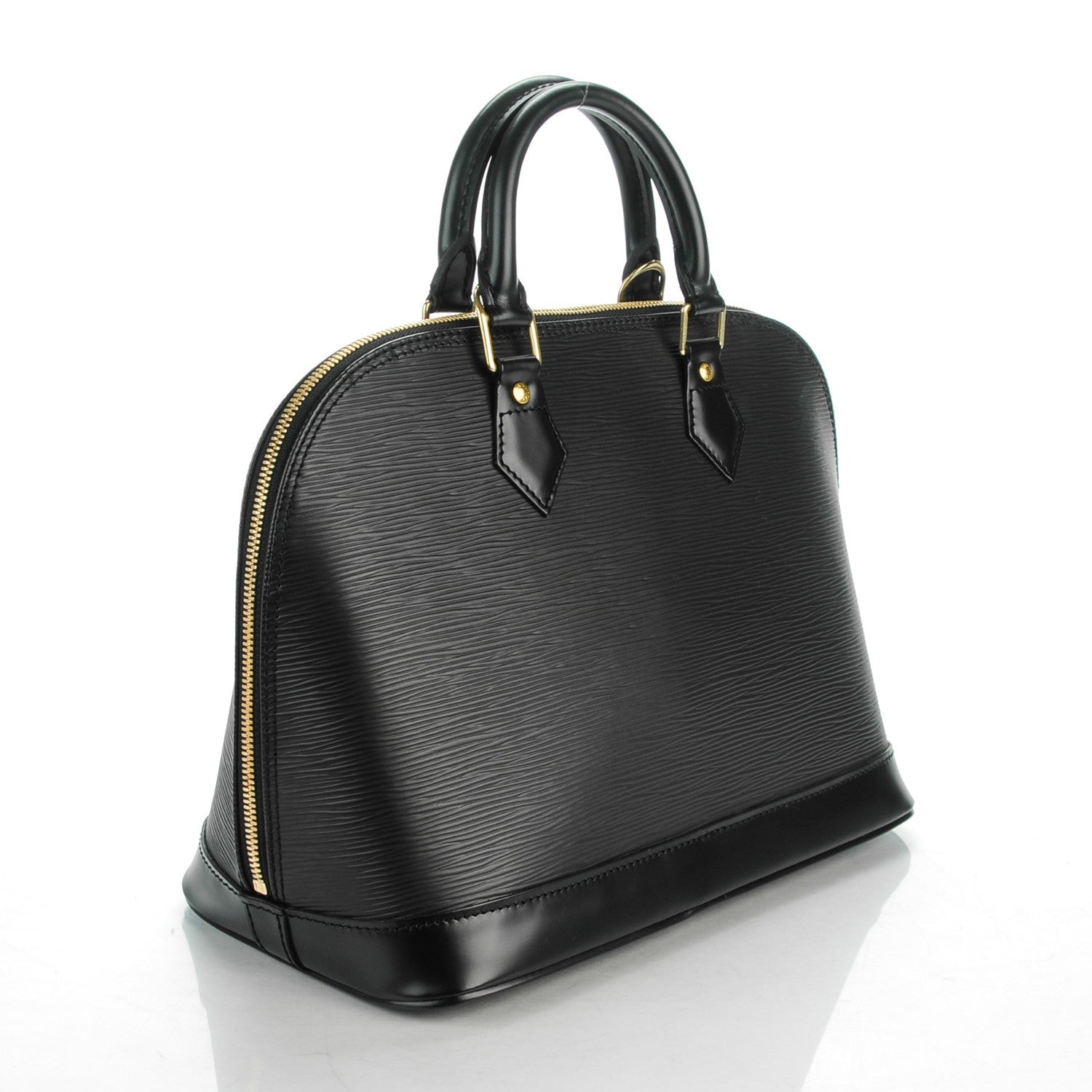 Louis Vuitton Epi Alma PM Black 3 of 7