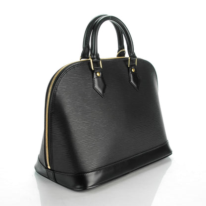 Louis Vuitton Epi Alma PM Black 3 of 7