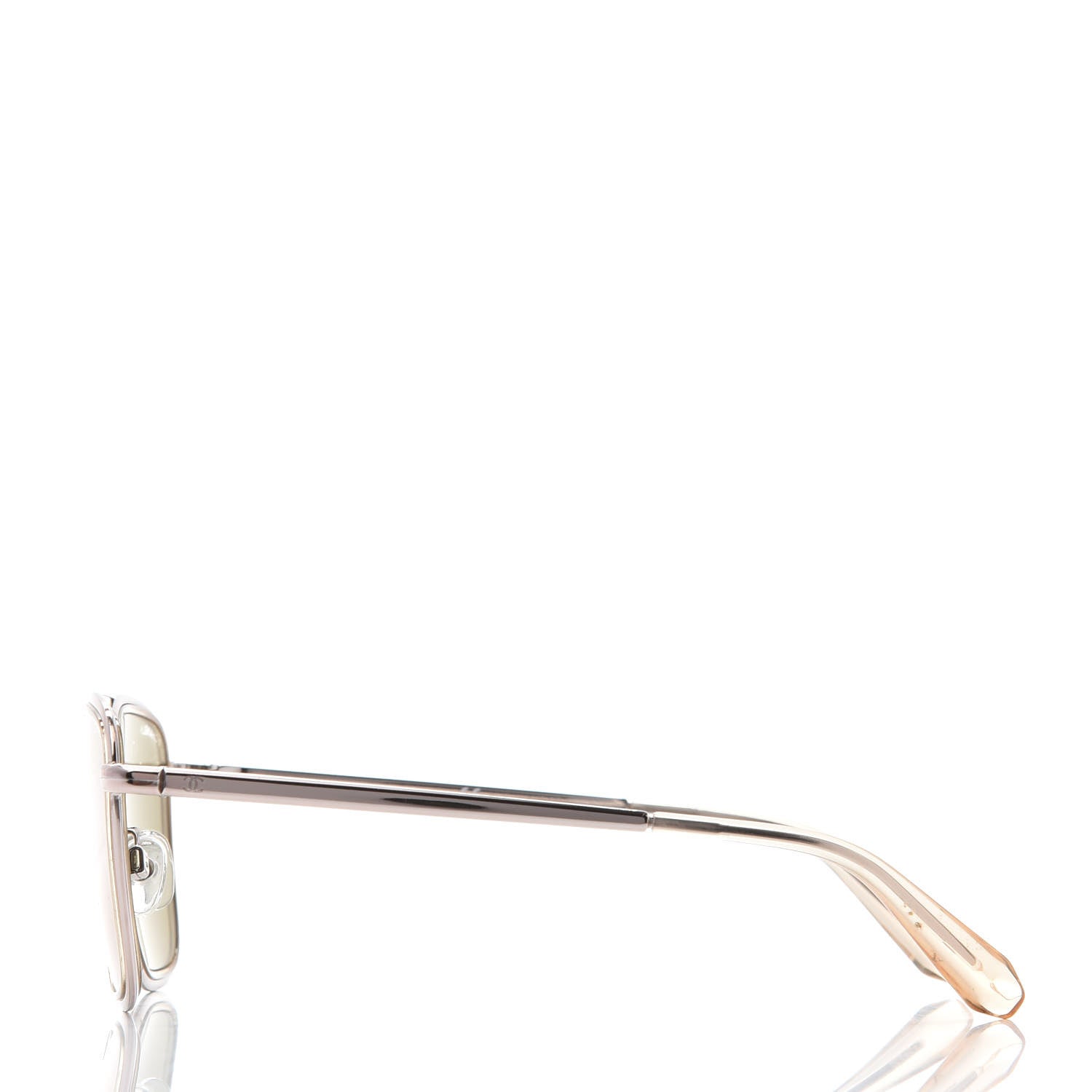 Chanel Pilot Sunglasses 4241 Gold 3 of 8