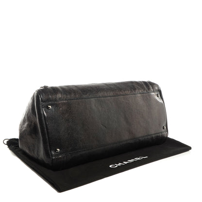 Chanel Glazed Caviar East West Modern Chain Tote Black 4 of 7