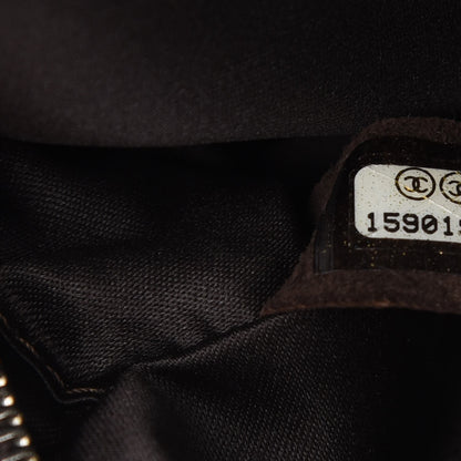 Chanel Metallic Lambskin Stitched New Mini Flap Grey 8 of 9