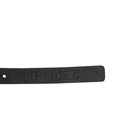 Chanel Calfskin Metal CC Chain Belt 90 36 Black 3 of 6