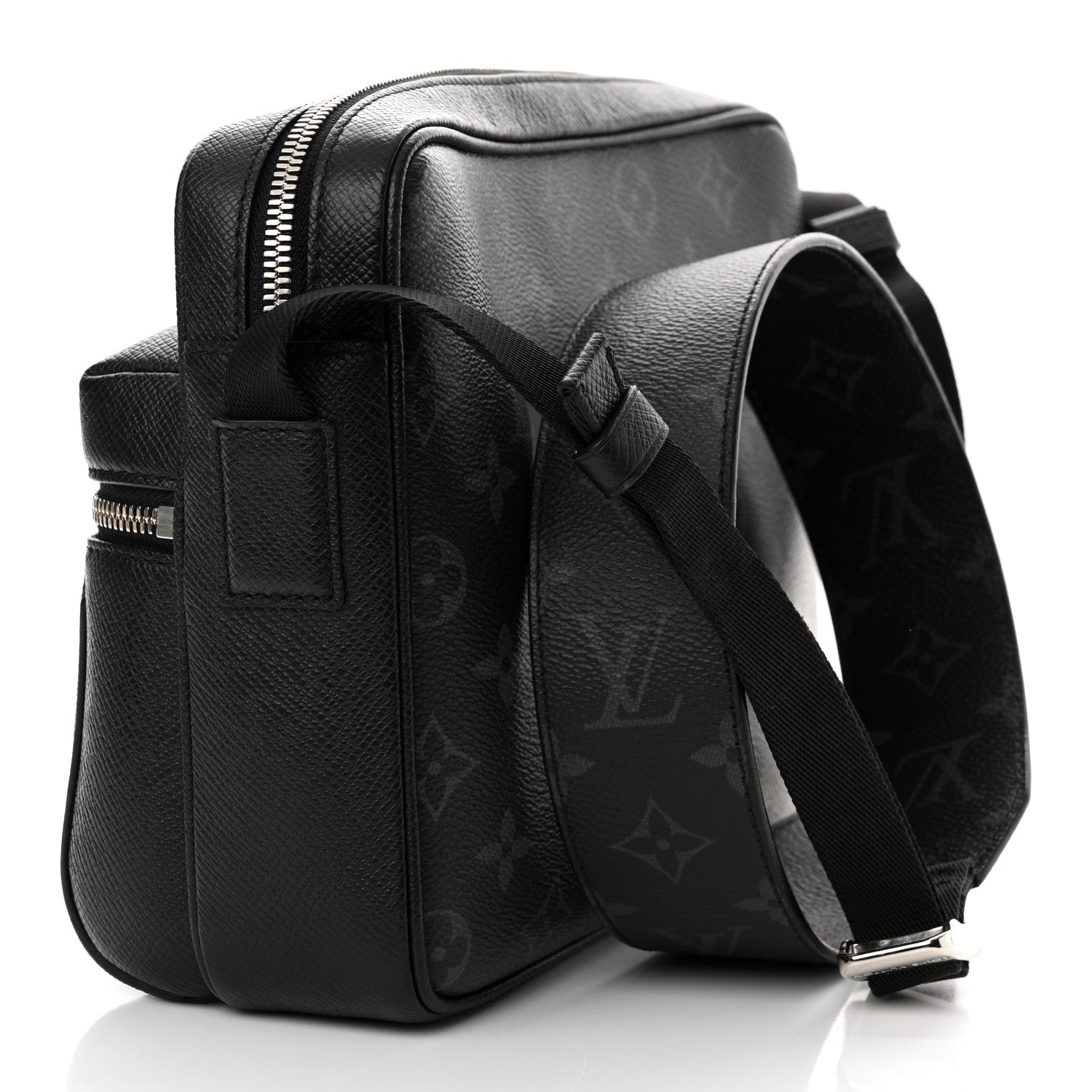 Louis Vuitton Taiga Monogram Eclipse Outdoor Messenger Black 3 of 12