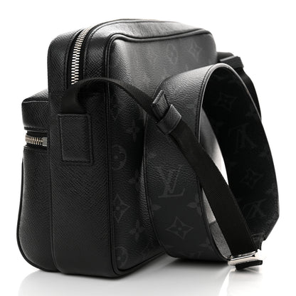 Louis Vuitton Taiga Monogram Eclipse Outdoor Messenger Black 3 of 12