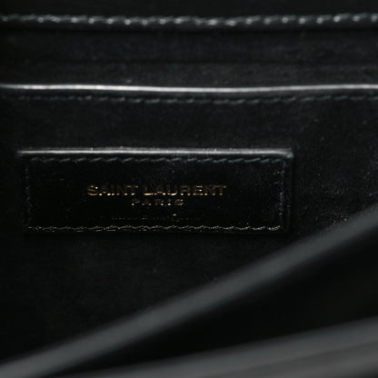 Saint Laurent Calfskin Medium Monogram Sunset Black Sunset Black 6 of 9