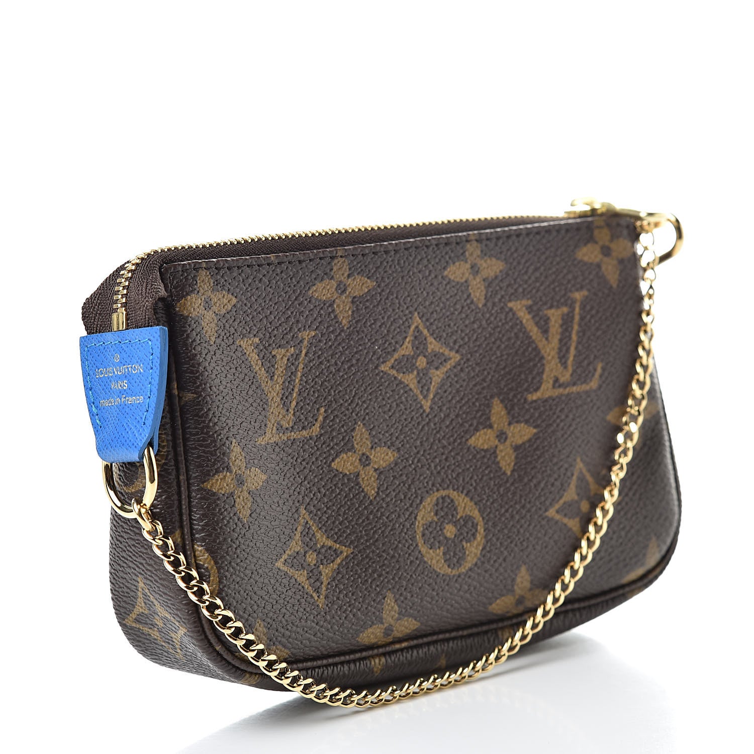 Louis Vuitton Monogram 2019 Christmas Animation Mini Venice Pochette Accessories Blue 3 of 7