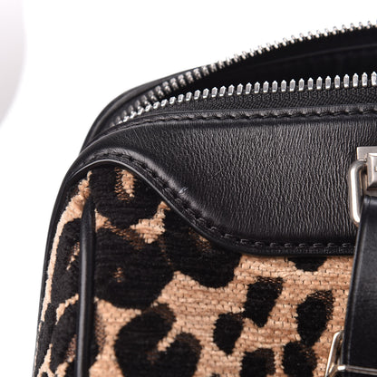 Louis Vuitton Jacquard Velvet Leopard Print Stephen Sprouse Speedy 10 of 12