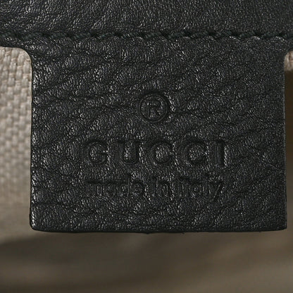 Gucci Pebbled Calfskin Small Soho Top Handle Bag Black 6 of 11