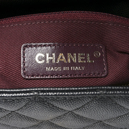 Chanel Caviar Quilted Small Coco Handle Flap Black 6 of 11