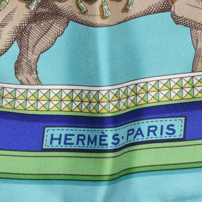 Hermes Silk Grand Apparat Scarf 90 4 of 5