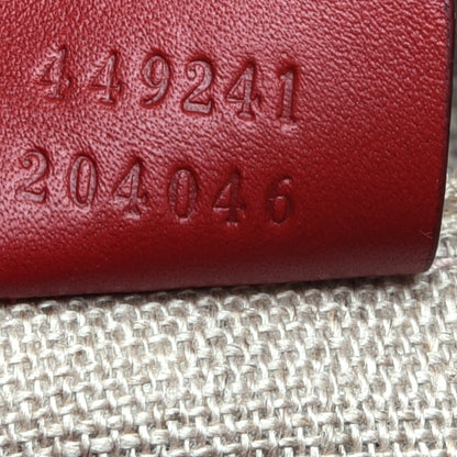 Gucci Microguccissima Small Bree Tote Red 7 of 9