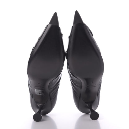 Balenciaga Smooth Nappa Drapy 80mm Pumps 37 Black 6 of 10