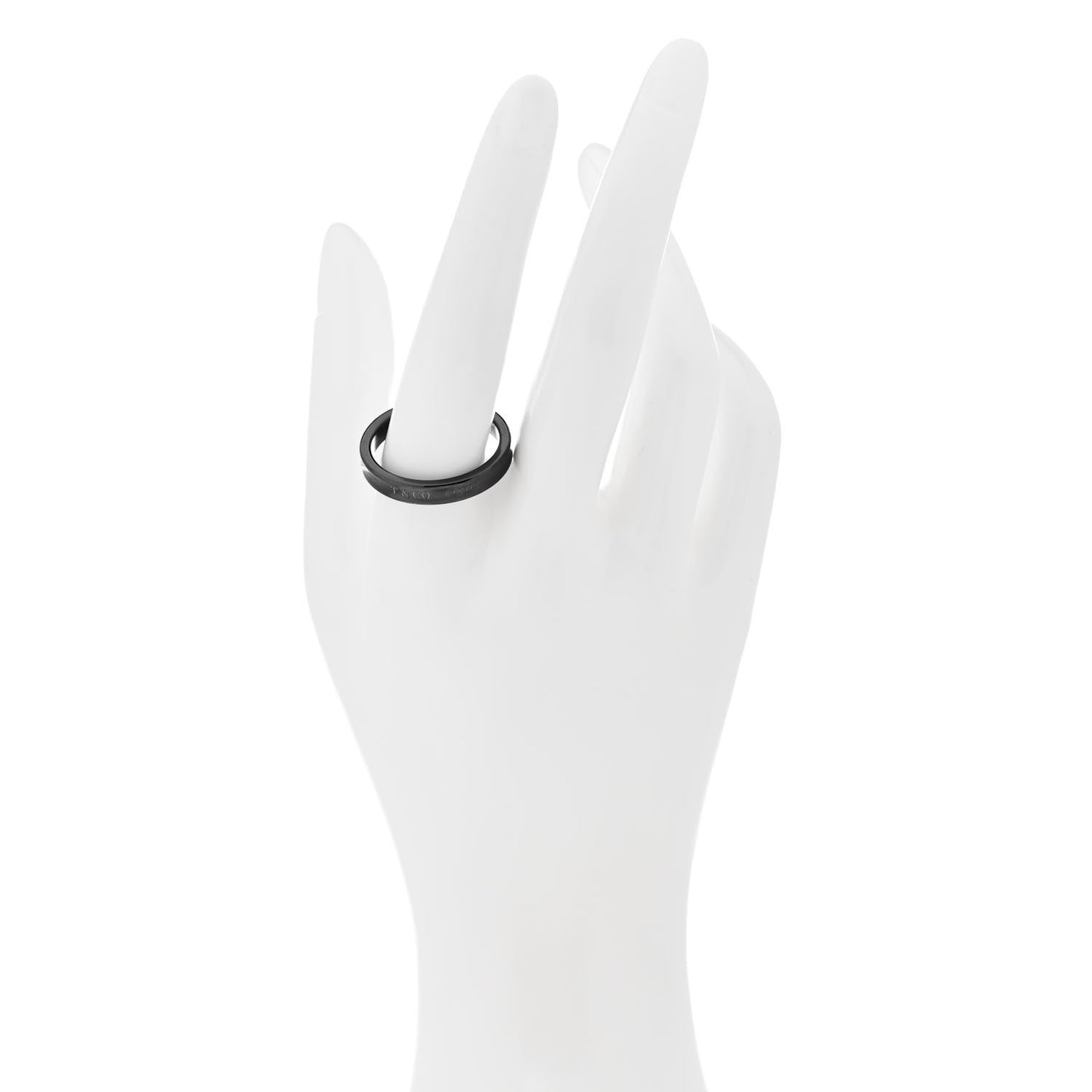 Titanium 1837 Narrow Band Ring 65 11