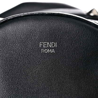Fendi Vitello Dolce Crystal Flowerland Croc Tail Mini Backpack Black 14 of 22