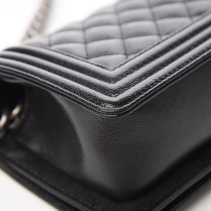 Chanel Caviar Quilted Small Boy Flap Black 12 of 13